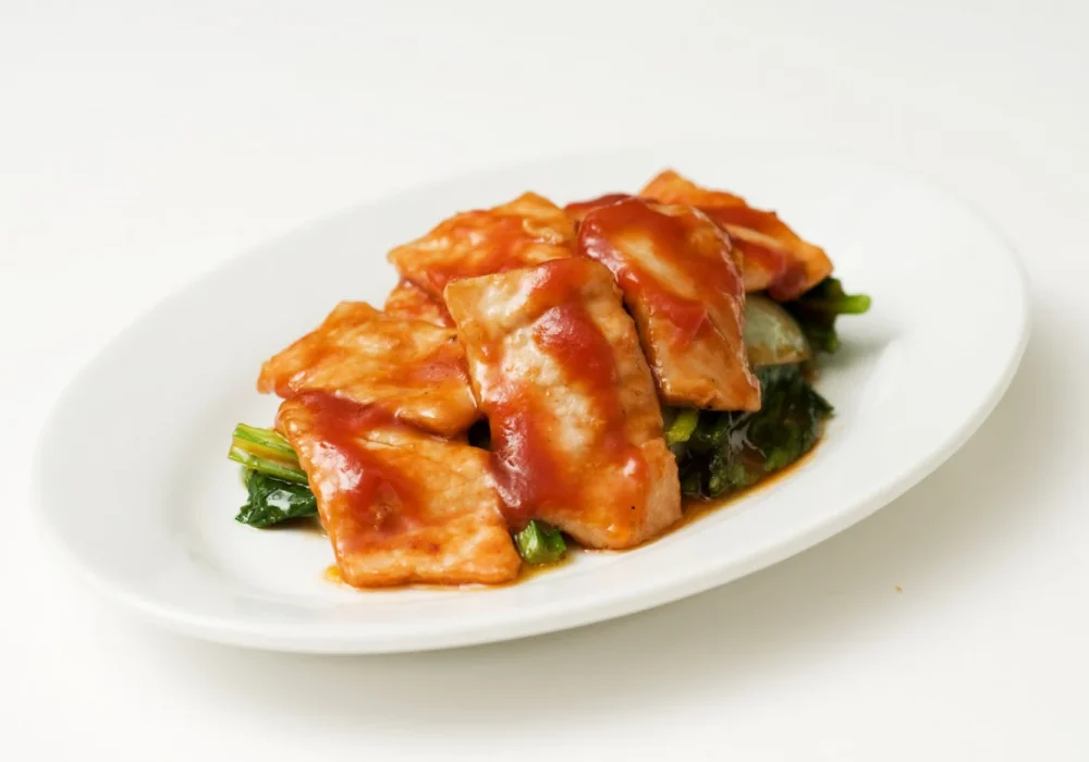 หมูเนื้อ อบฮ่องกง HONGKONG STYLE’S BAKED PORK BEEF