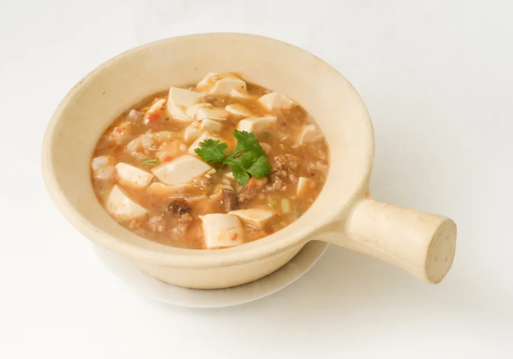 เต้าหู้ทรงเครื่อง TOFU WITH PORK & SHRIMP IN THICK GRAVY