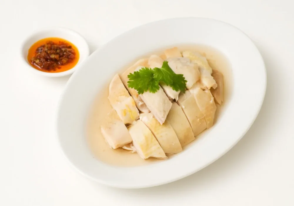 ไก่แช่เหล้า STEAMED CHICKEN IN CHINESE WINE